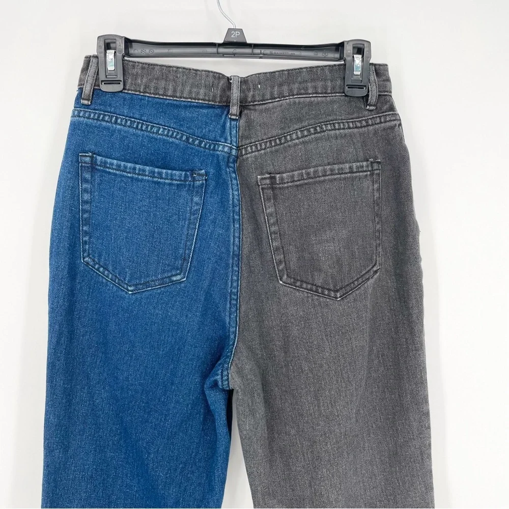 PacSun Two-Toned High Rise Straight Jeans Size 27 - Picture 7 of 12